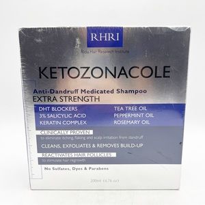 Ketozonacole Shampoo RHRI Anti Dandruff Medicated Exp 11/25